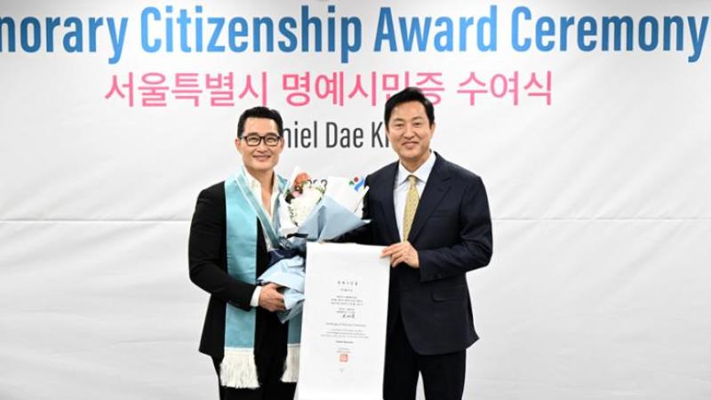 Актер Дэниэл Дэ Ким из «Остаться в живых» стал почетным гражданином Сеула
