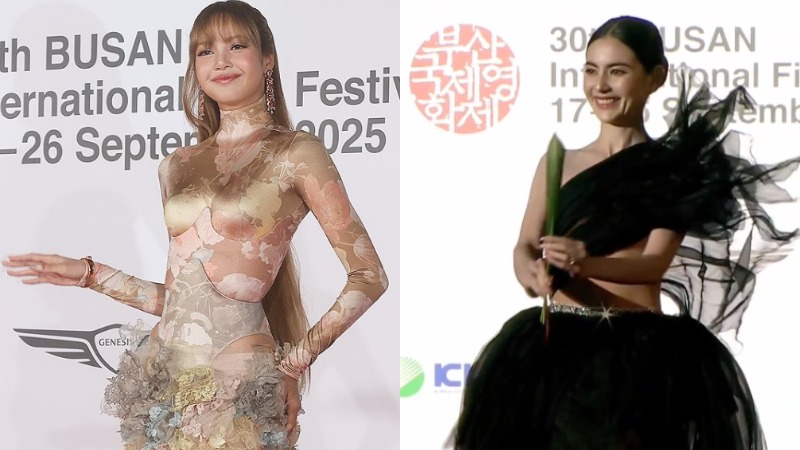 Лиса LISA BLACKPINK Май Давика Хонэ Davika Hoorne BIFF 2025