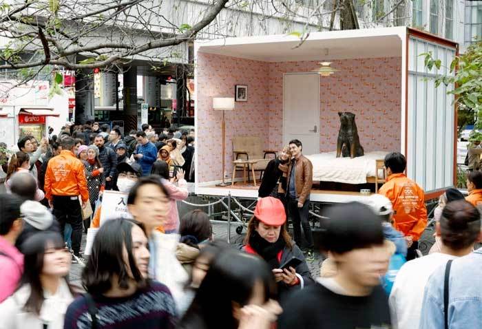 Hachiko Shibuya Station Хатико Сибуя статуя станция Сибуя Hachiko Shibuya Station Хатико Сибуя статуя станция Сибуя