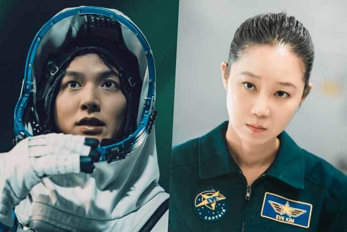  Ли Мин Хо и <b>Гон</b> <b>Хё</b> <b>Чжин</b> в роли астронавтов 