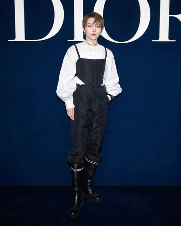 Лю Юй Синь Dior Liu Yuxin Paris Fashion Week 2023 париж неделя моды