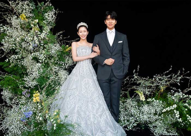 Lee Seung Gi Lee Da In Wedding Ли Сын Ги Ли Да Ин свадьба брак Hook