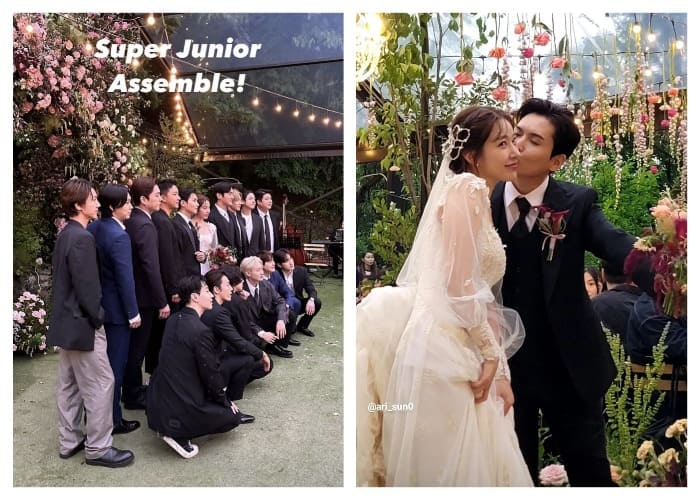 super junior ryeowook wedding рёук свадьба ари TAHITI