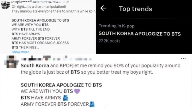 South Korea Apologize to BTS ARMY HYBE