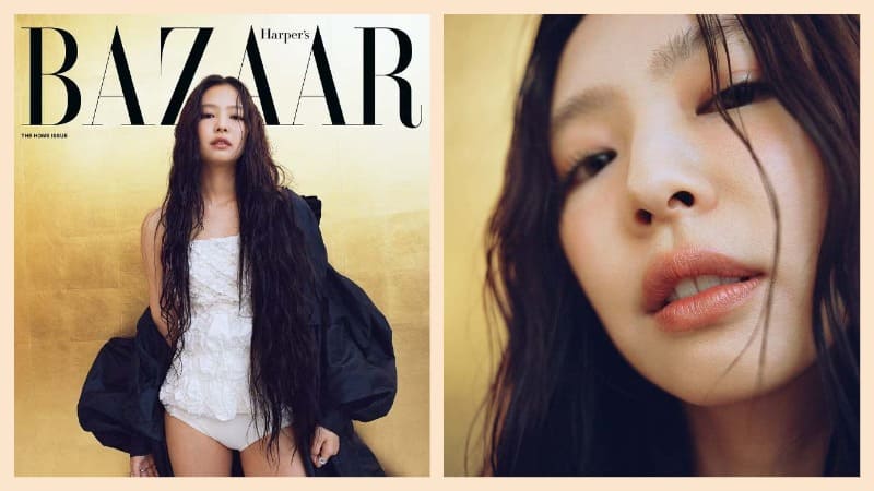 Дженни BLACKPINK Jennie Harper's Bazaar