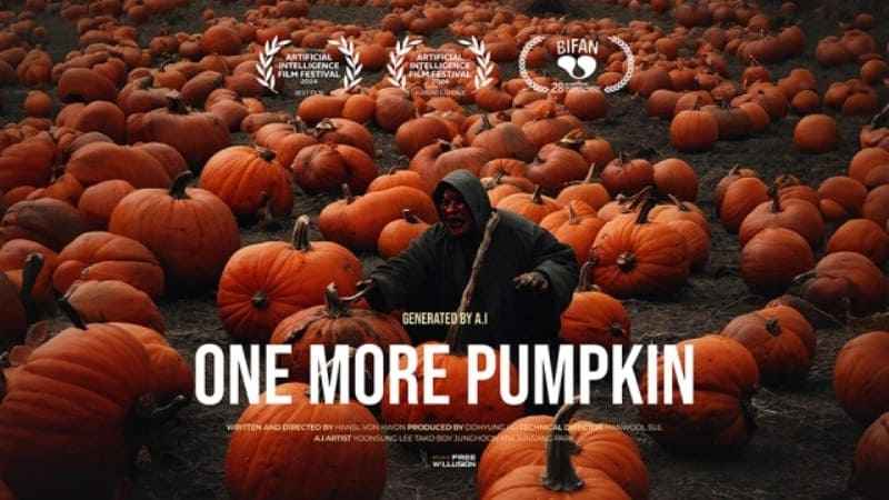 One More Pumpkin Еще одна тыква искусственный интеллект ИИ дорамы AI