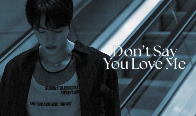 Джин BTS Jin 진 Echo Dont Say You Love Me