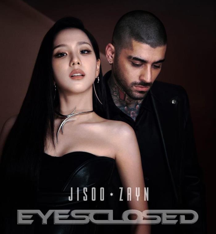 Джису Зейн Малик BLACKPINK Jisoo Zayn Malik One Direction Eyes Closed