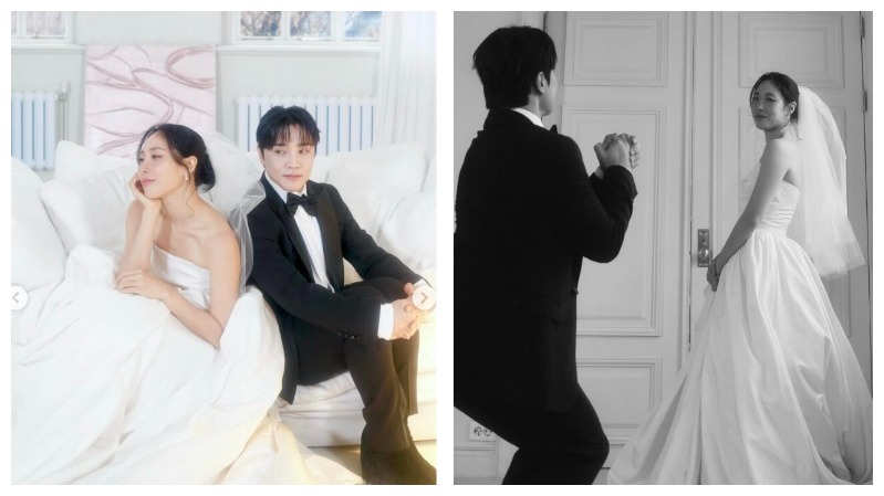 Лучшие хореографы Кореи Лиа Ким и Чхве Ён Джун опубликовали свадебные фотографии