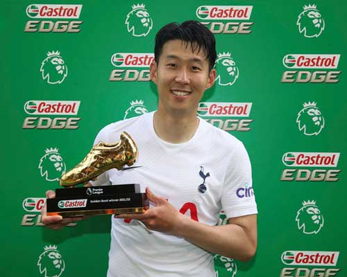 Сон Хын Мин стал первым футболистом из Азии, выигравшим «Золотую бутсу»