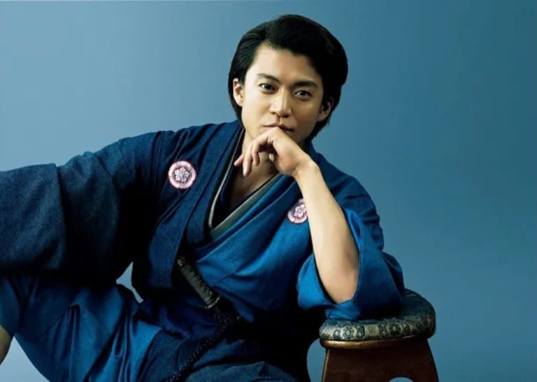 Oguri Shun Oda Nobunaga Огури Сюн Ода Нобунага