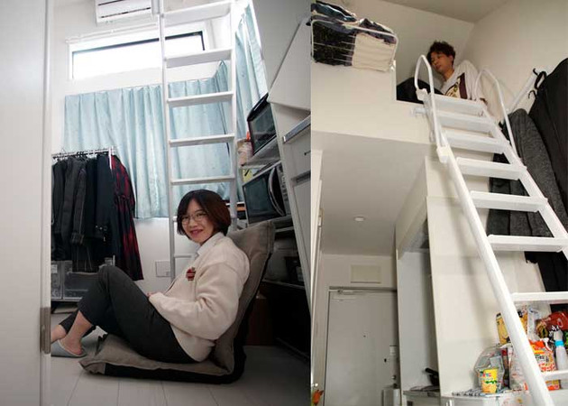 токио япония жилье крошечные квартиры 9 кв м японцы быт