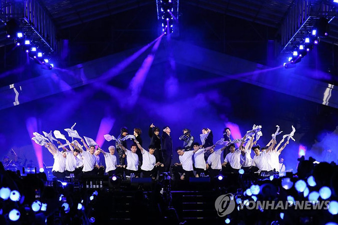 Состоялся грандиозный концерт BTS в Пусане «Yet To Come in Busan»